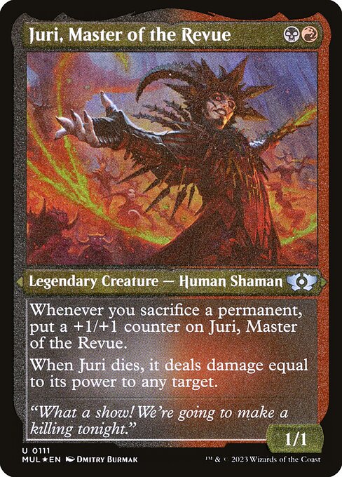 Juri, Master of the Revue - Multiverse Legends - Etched Foil