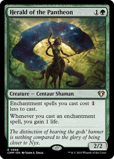 Herald of the Pantheon - Commander Masters