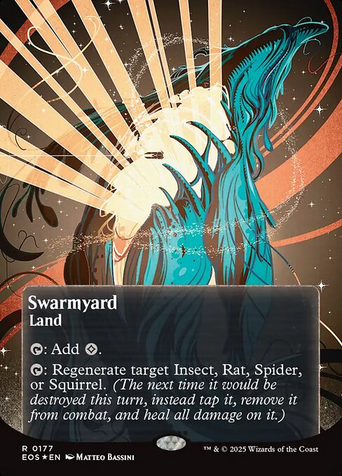 Swarmyard - Edge of Eternities: Stellar Sights - Galaxy Foil, Borderless