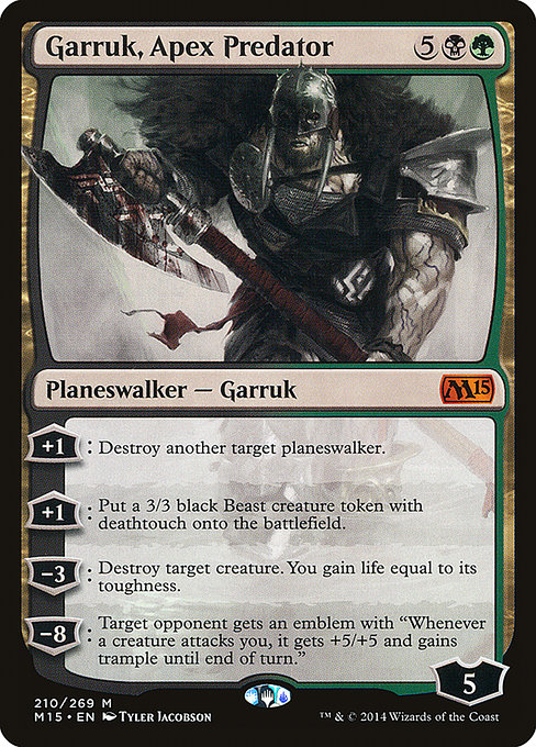 Garruk, Apex Predator - Magic 2015