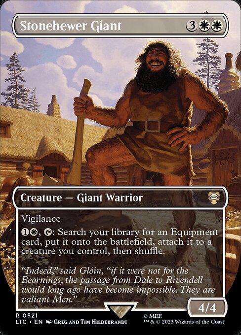 Stonehewer Giant - Tales of Middle-earth Commander