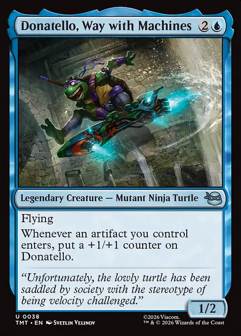 Donatello, Way with Machines - Teenage Mutant Ninja Turtles