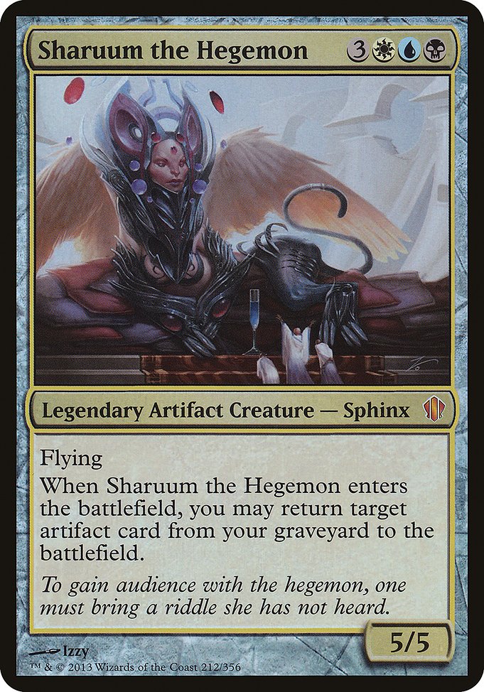 Sharuum the Hegemon - Commander 2013 Oversized - Promo Foil