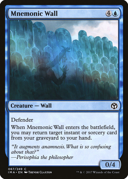 Mnemonic Wall - Iconic Masters