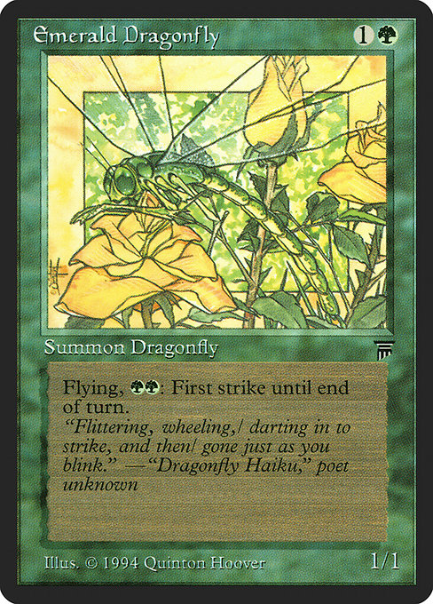 Emerald Dragonfly - Legends