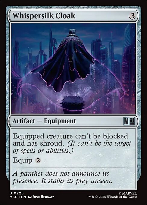 Whispersilk Cloak - Marvel Super Heroes Commander
