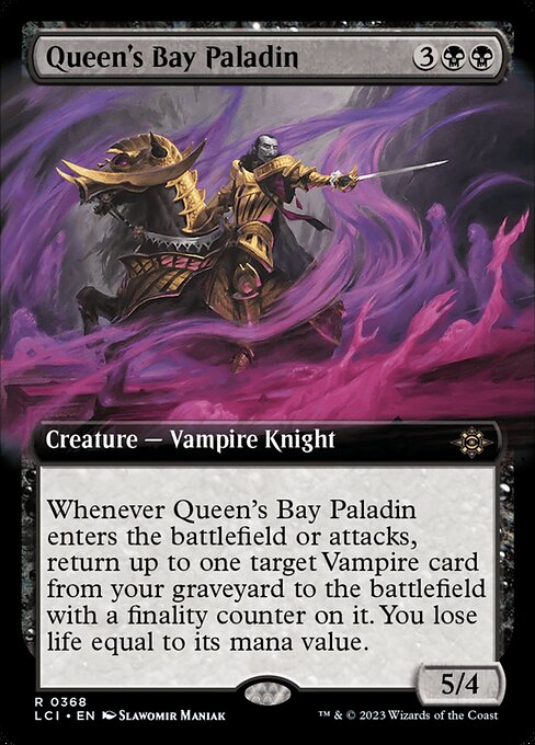 Queen's Bay Paladin - The Lost Caverns of Ixalan - Extended Art