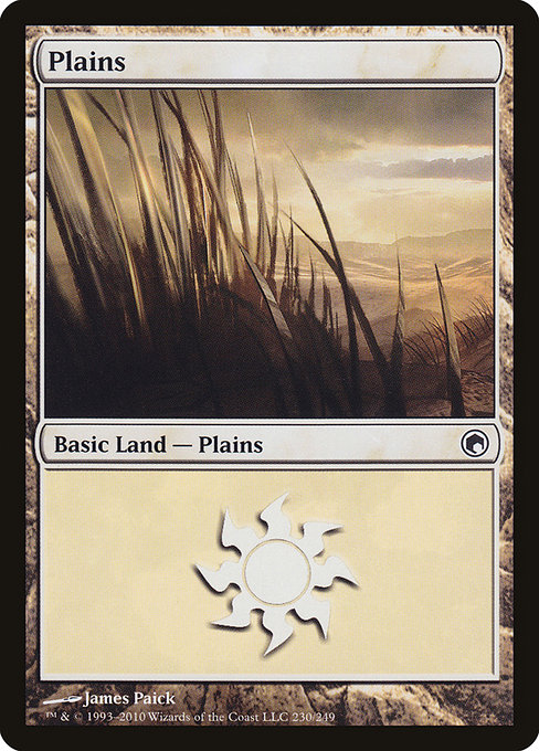 Plains - Scars of Mirrodin