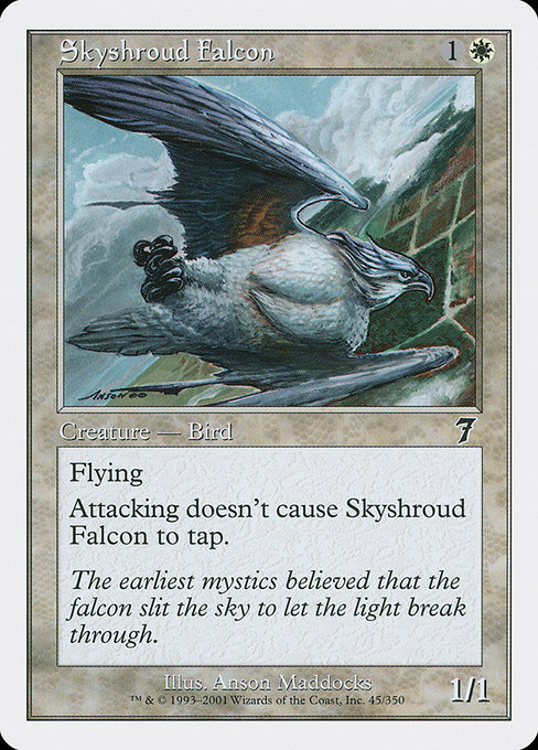 Skyshroud Falcon - Seventh Edition