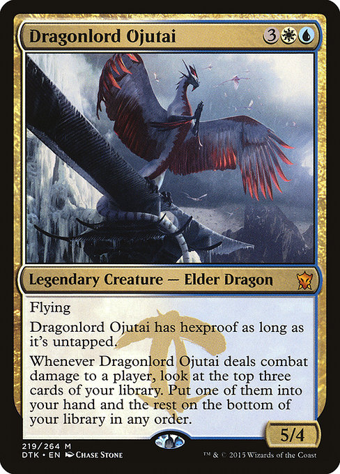 Dragonlord Ojutai - Dragons of Tarkir