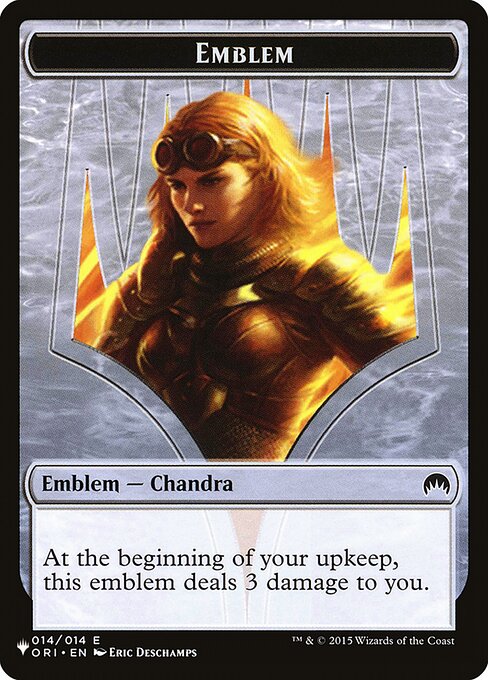 Chandra, Roaring Flame Emblem - The List