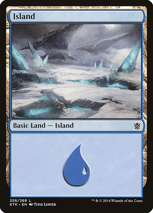 Island - Khans of Tarkir