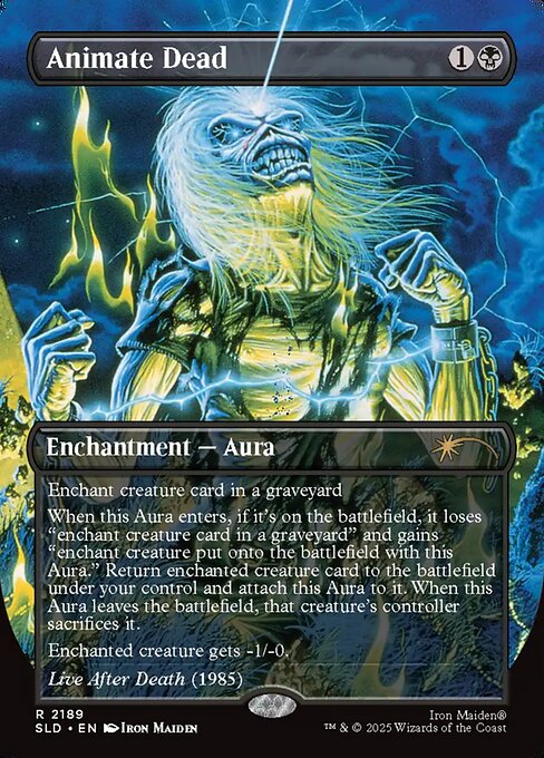 Animate Dead - Secret Lair Drop - Borderless