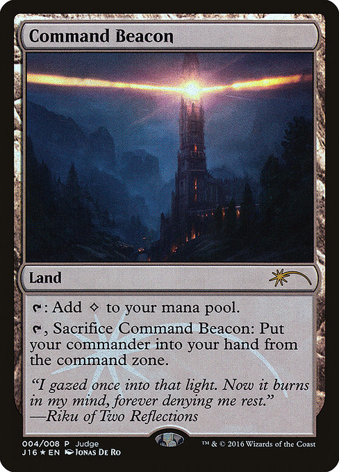 Command Beacon - Judge Gift Cards 2016 - Promo Foil