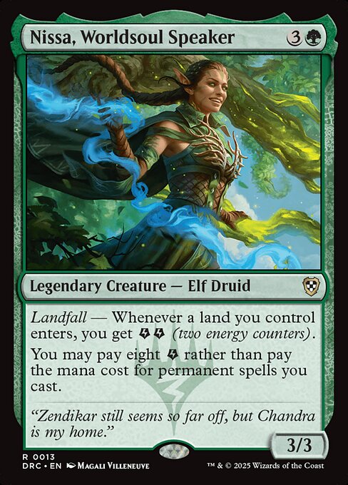 Nissa, Worldsoul Speaker - Aetherdrift Commander