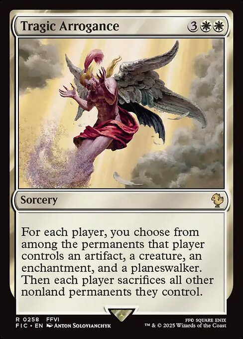 Tragic Arrogance - Final Fantasy Commander