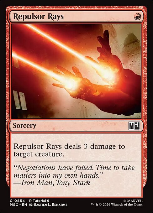 Repulsor Rays - Marvel Super Heroes Commander
