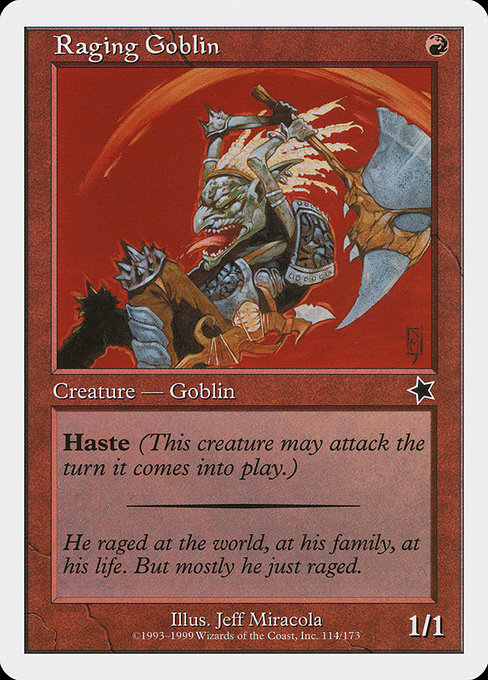 Raging Goblin - Starter 1999