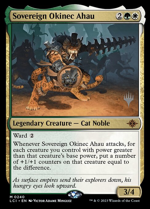 Sovereign Okinec Ahau - The Lost Caverns of Ixalan Promos