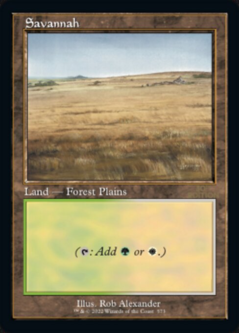 Savannah - 30th Anniversary Edition - Retro