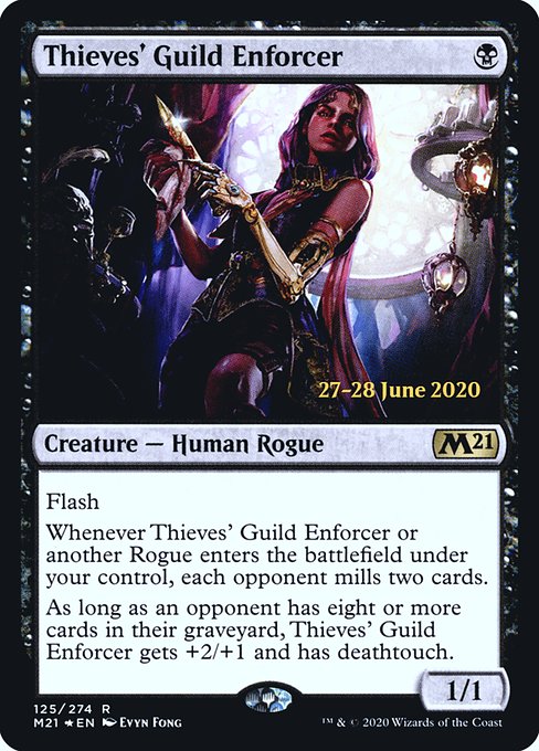 Thieves' Guild Enforcer - Core Set 2021 Promos