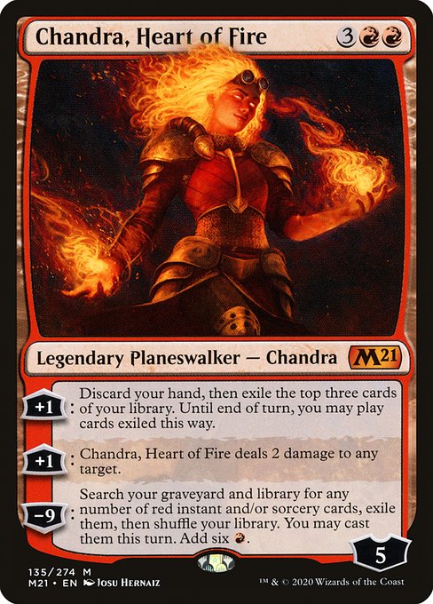 Chandra, Heart of Fire - Core Set 2021