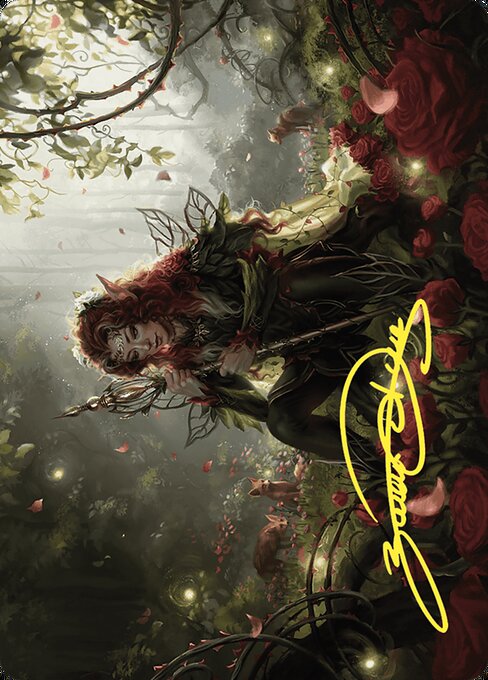 Yenna, Redtooth Regent - Wilds of Eldraine Art Series - Borderless