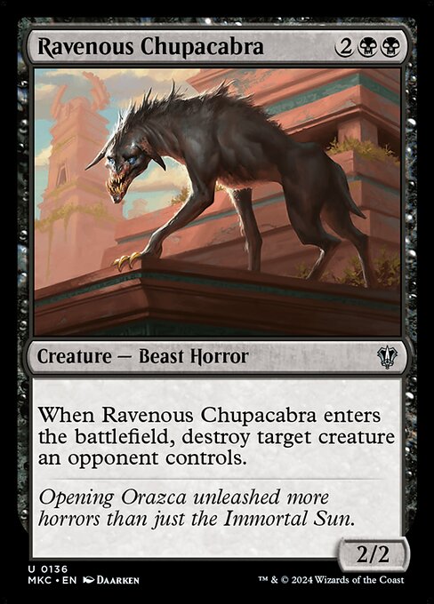 Ravenous Chupacabra - Murders at Karlov Manor Commander