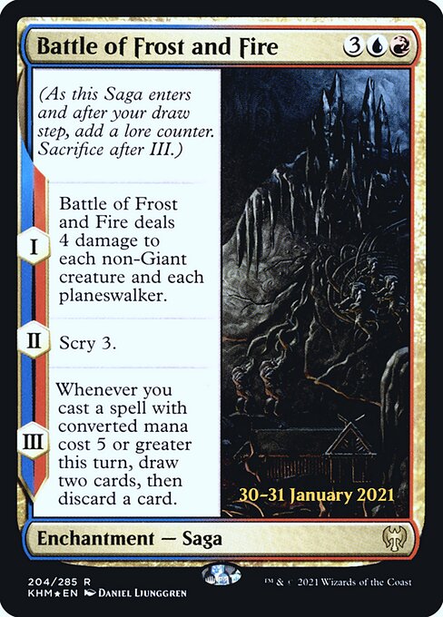 Battle of Frost and Fire - Kaldheim Promos