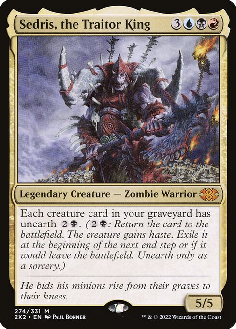 Sedris, the Traitor King - Double Masters 2022