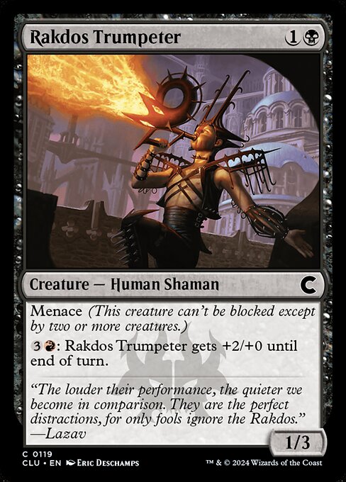 Rakdos Trumpeter - Ravnica: Clue Edition