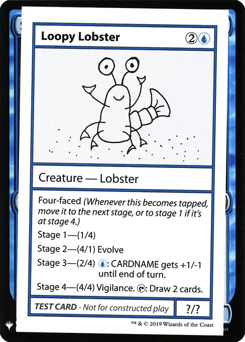 Loopy Lobster - Mystery Booster Playtest Cards 2019