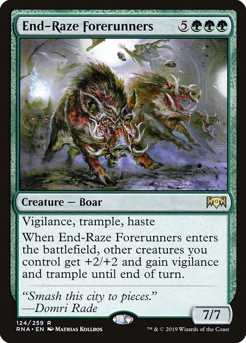 End-Raze Forerunners - Ravnica Allegiance