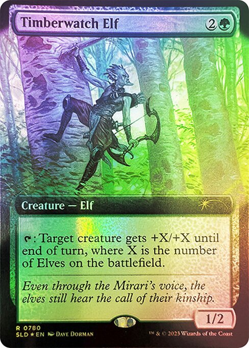 Timberwatch Elf - Secret Lair Drop - Promo Foil