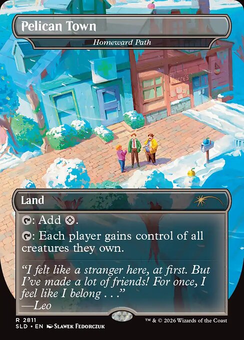 Pelican Town (Homeward Path) - Secret Lair Drop - Borderless