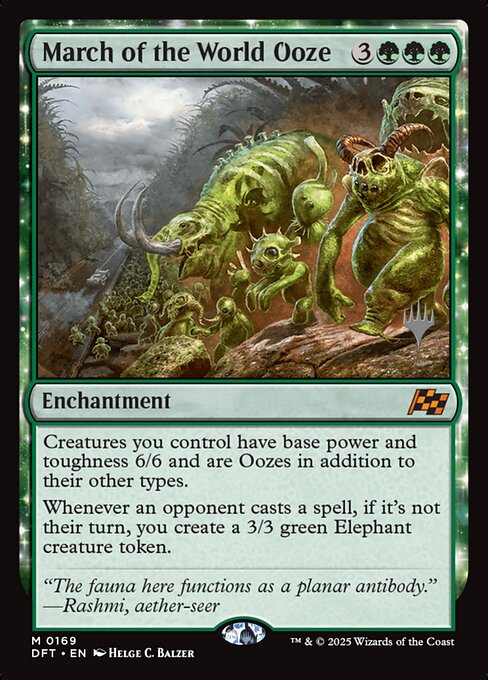 March of the World Ooze - Aetherdrift Promos