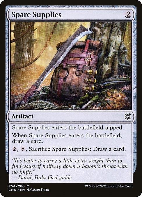 Spare Supplies - Zendikar Rising