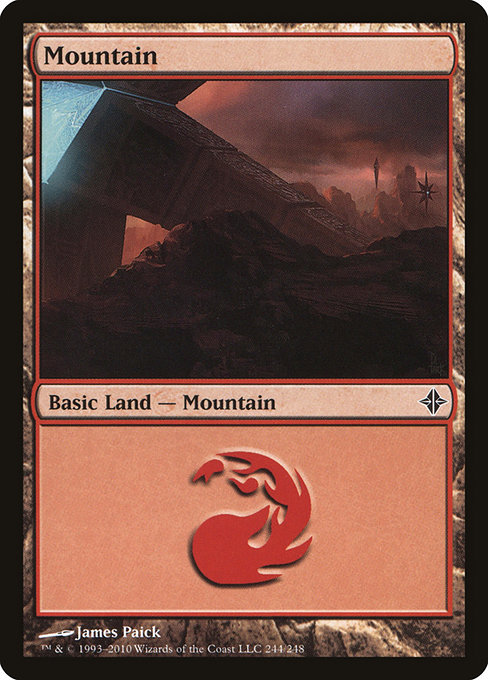 Mountain - Rise of the Eldrazi