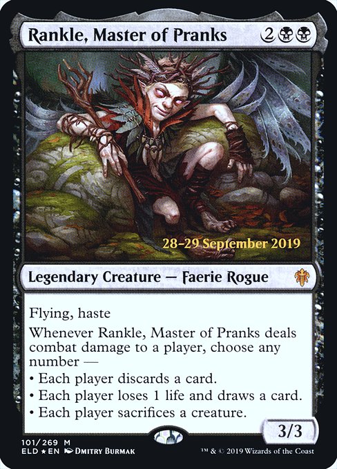 Rankle, Master of Pranks - Throne of Eldraine Promos - Promo Foil