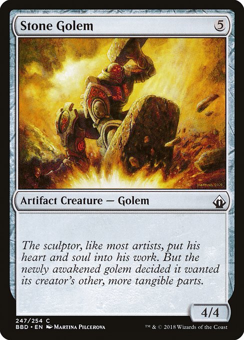 Stone Golem - Battlebond