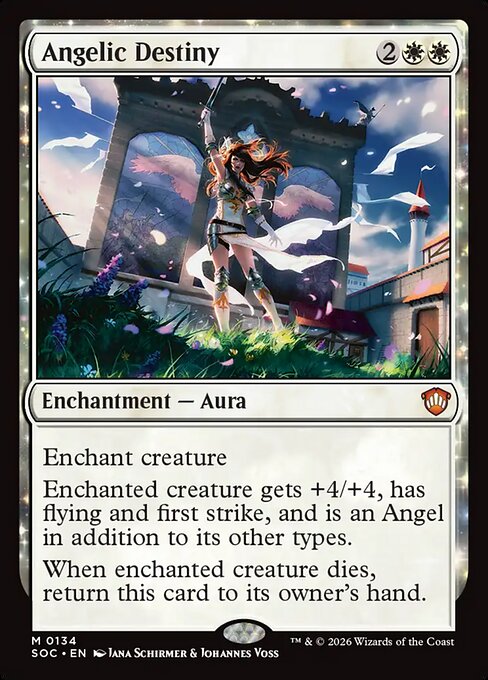 Angelic Destiny - Secrets of Strixhaven Commander