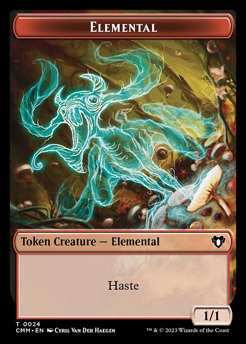 Elemental - Commander Masters Tokens