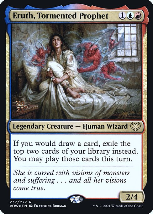 Eruth, Tormented Prophet - Innistrad: Crimson Vow Promos - Promo Foil