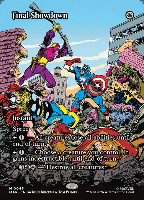 Final Showdown - Marvel Universe