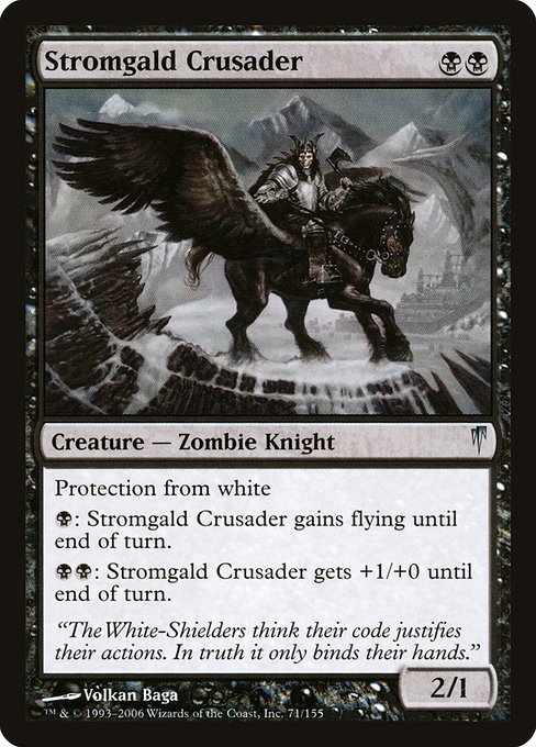 Stromgald Crusader - Coldsnap