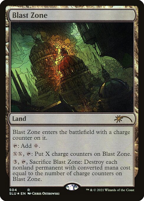 Blast Zone - Secret Lair: Ultimate Edition - Promo Foil