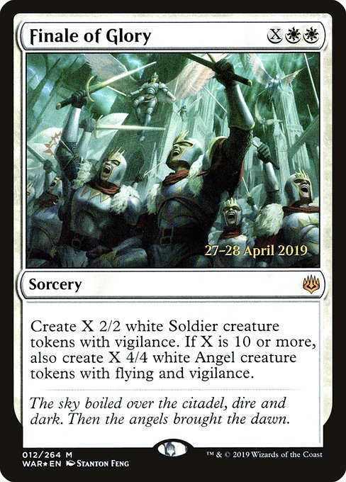 Finale of Glory - War of the Spark Promos - Promo Foil