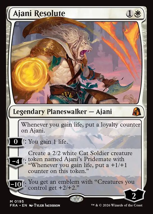 Ajani Resolute - Reality Fracture