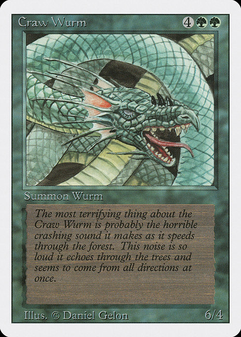 Craw Wurm - Revised Edition