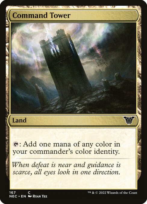 Command Tower - Neon Dynasty Commander